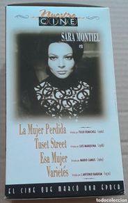 Cinema: SARA MONTIEL - 4 VHS - LA MUJER PERDIDA - TUSET STREET - ESA MUJER - VARIETÉS